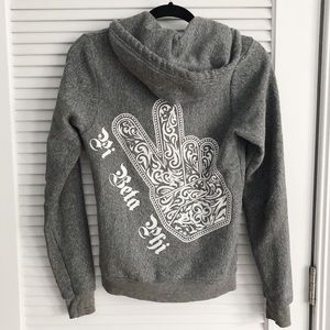 Pi Beta Phi Peace Sign Hoodie